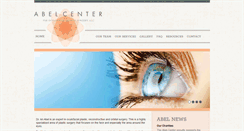 Desktop Screenshot of abelcenter.com