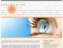 Tablet Screenshot of abelcenter.com
